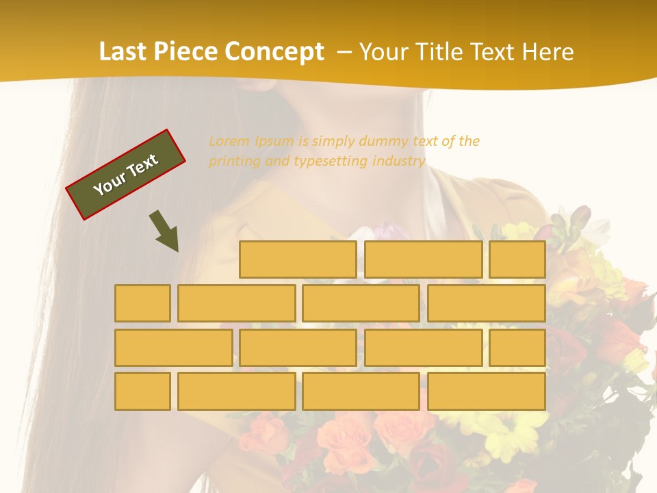 Flora Expression Yellow PowerPoint Template