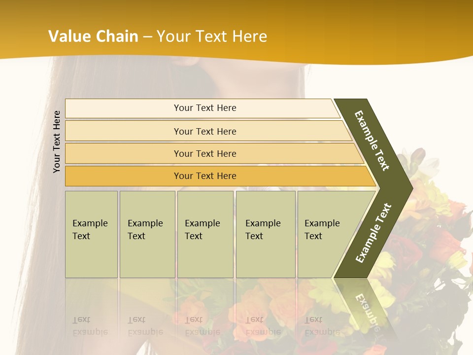 Flora Expression Yellow PowerPoint Template