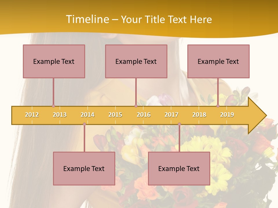 Flora Expression Yellow PowerPoint Template
