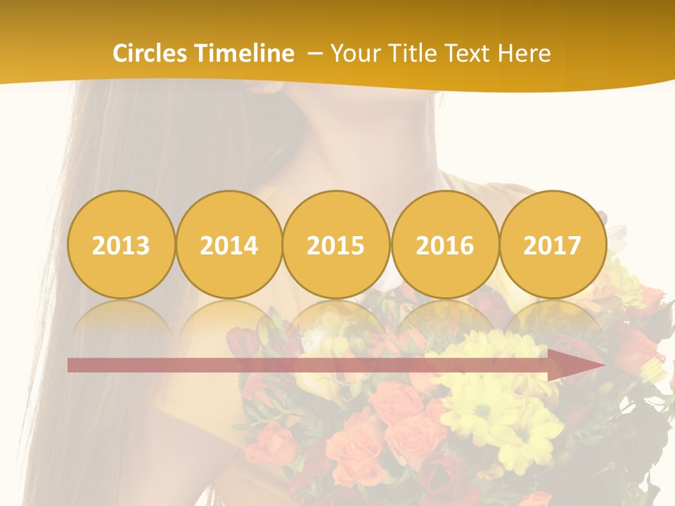 Flora Expression Yellow PowerPoint Template