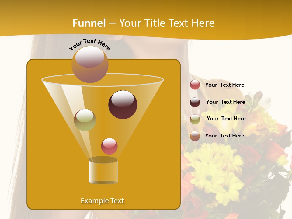 Flora Expression Yellow PowerPoint Template