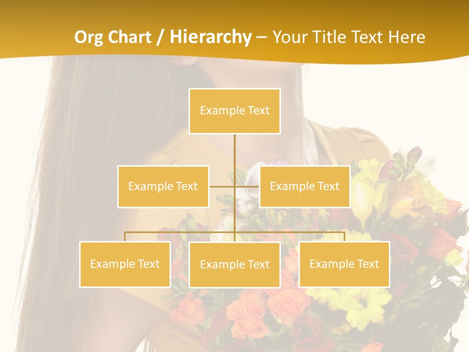 Flora Expression Yellow PowerPoint Template