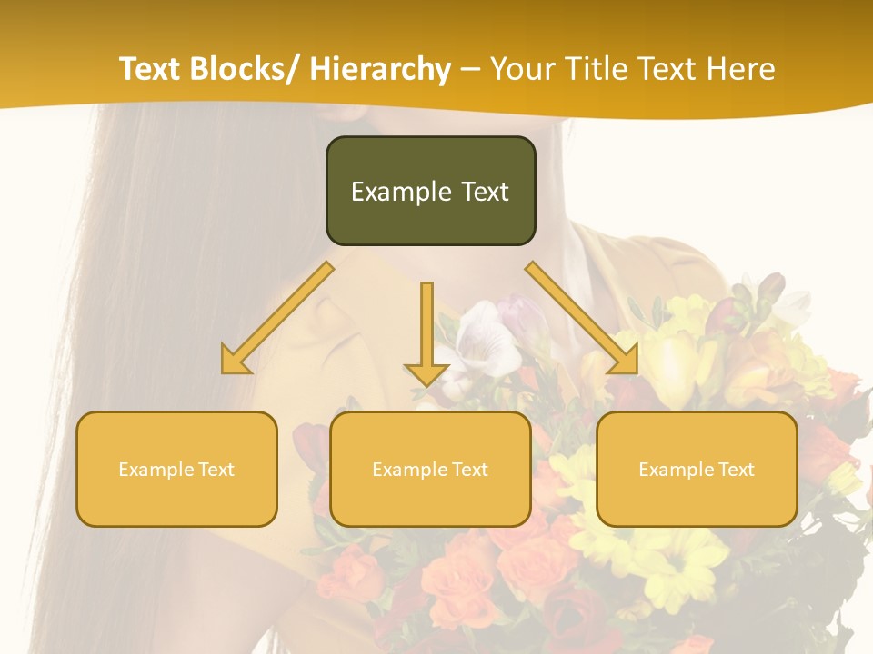 Flora Expression Yellow PowerPoint Template