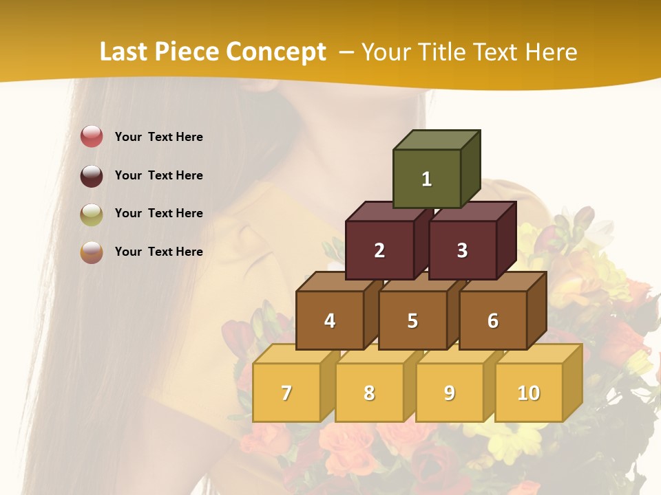 Flora Expression Yellow PowerPoint Template