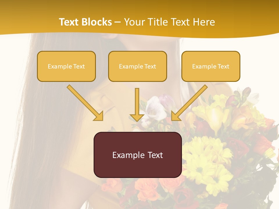 Flora Expression Yellow PowerPoint Template