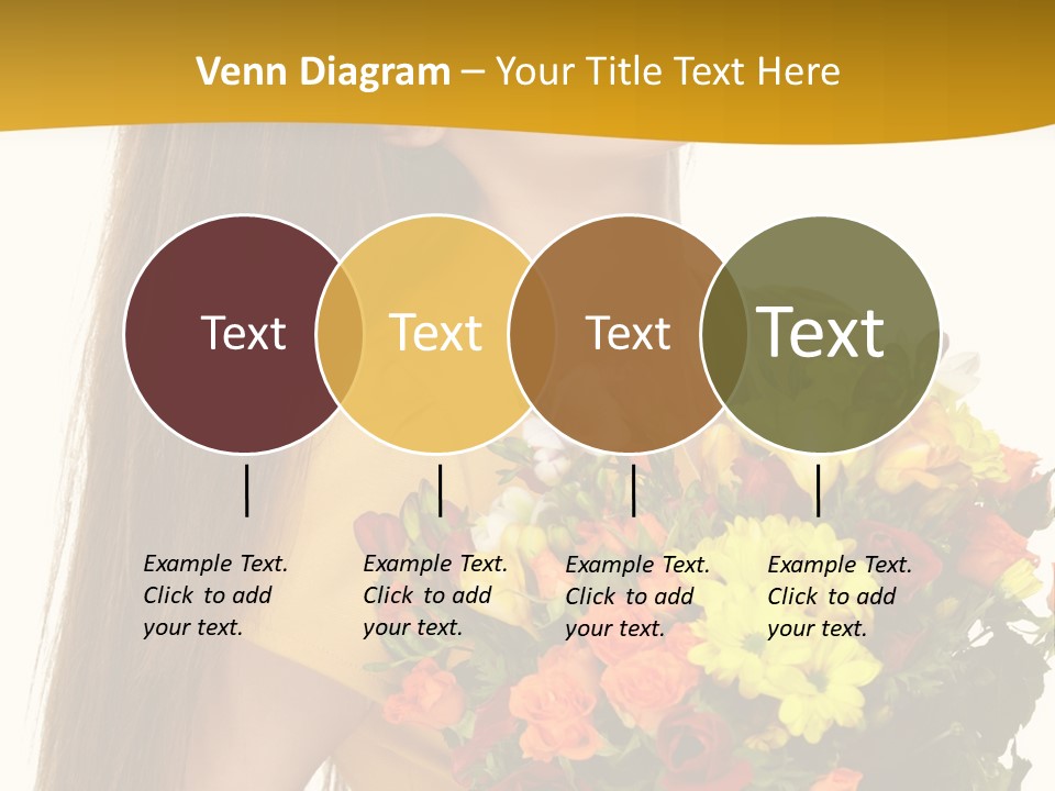 Flora Expression Yellow PowerPoint Template