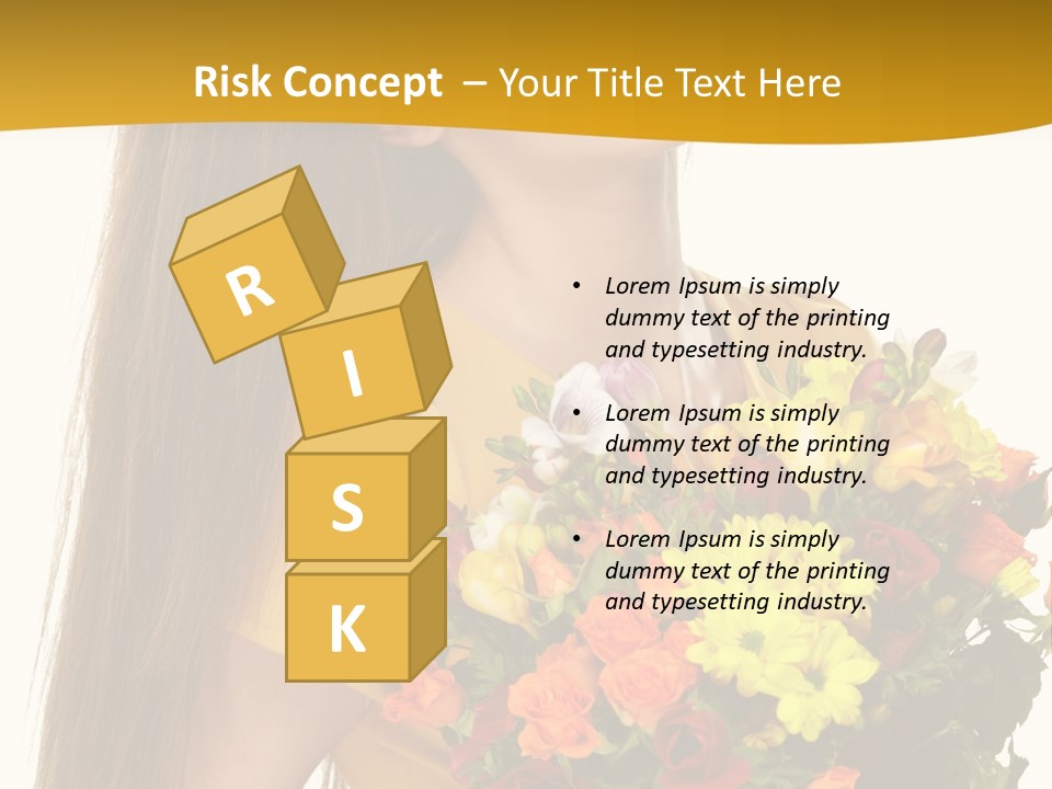 Flora Expression Yellow PowerPoint Template