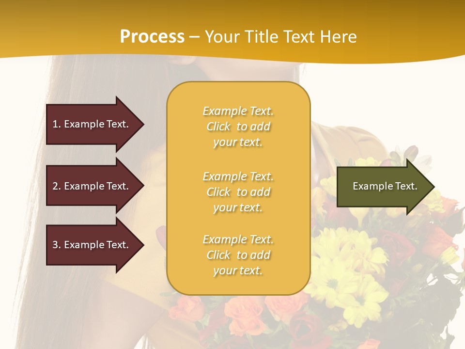 Flora Expression Yellow PowerPoint Template