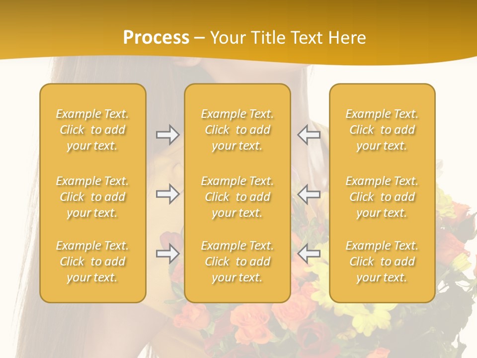 Flora Expression Yellow PowerPoint Template