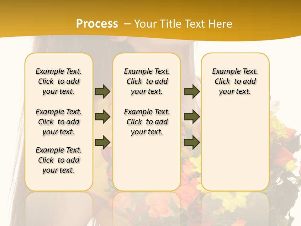 Flora Expression Yellow PowerPoint Template