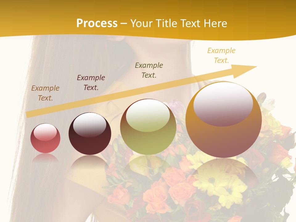 Flora Expression Yellow PowerPoint Template