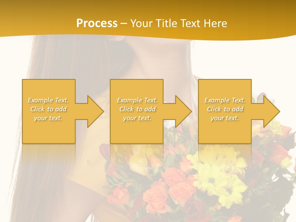 Flora Expression Yellow PowerPoint Template