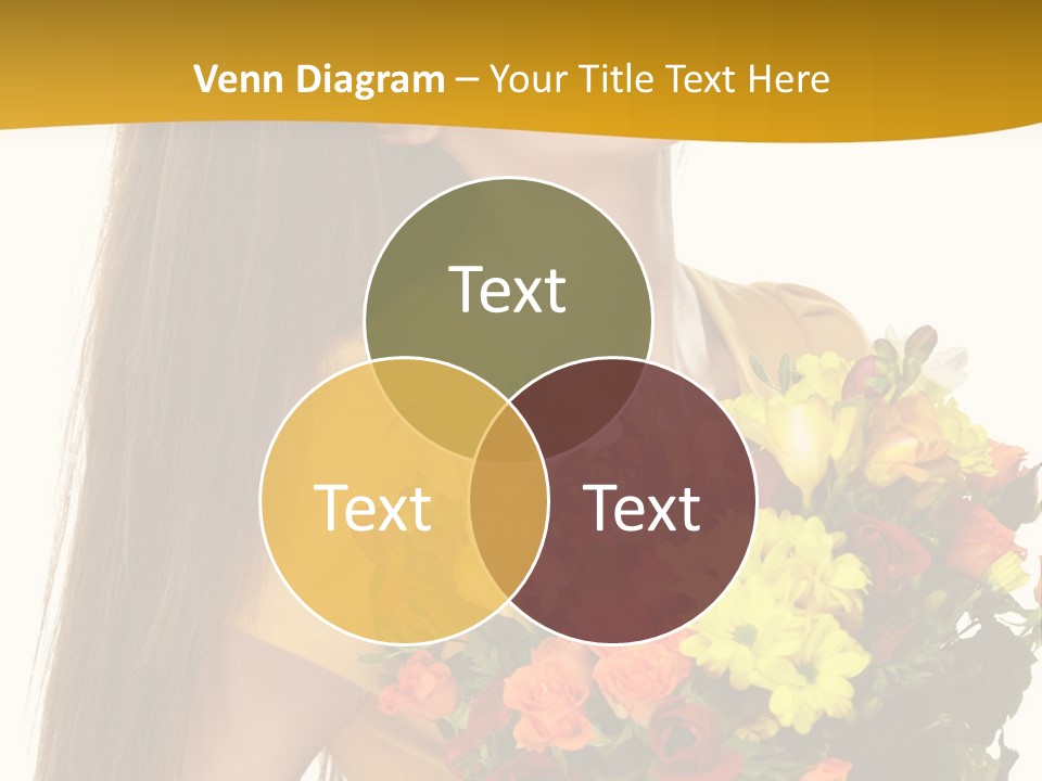 Flora Expression Yellow PowerPoint Template
