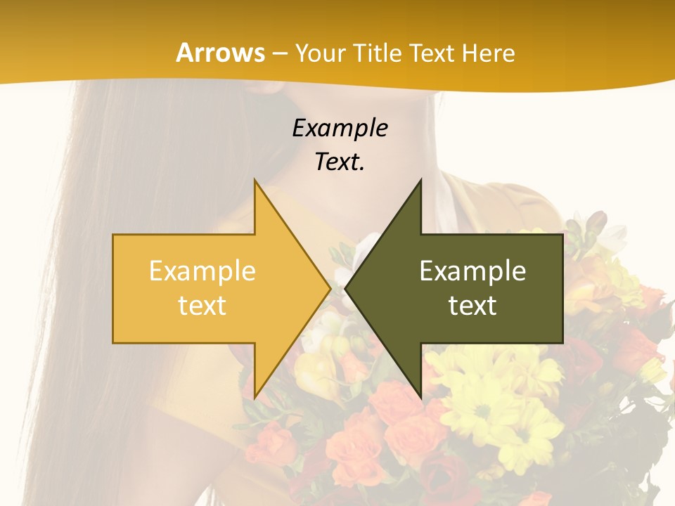 Flora Expression Yellow PowerPoint Template