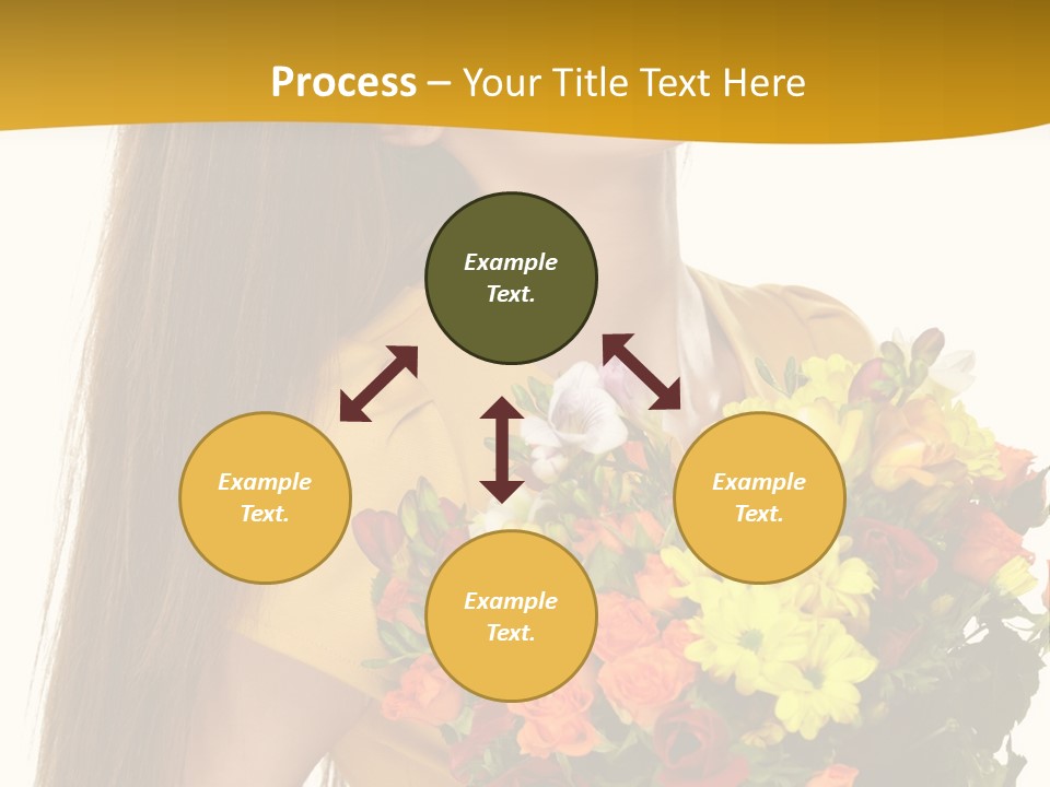Flora Expression Yellow PowerPoint Template