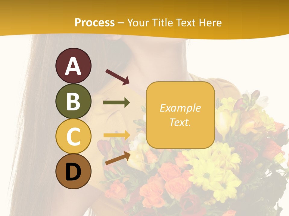 Flora Expression Yellow PowerPoint Template