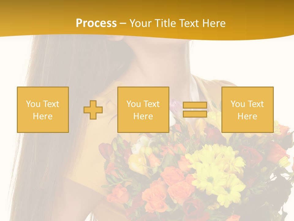 Flora Expression Yellow PowerPoint Template
