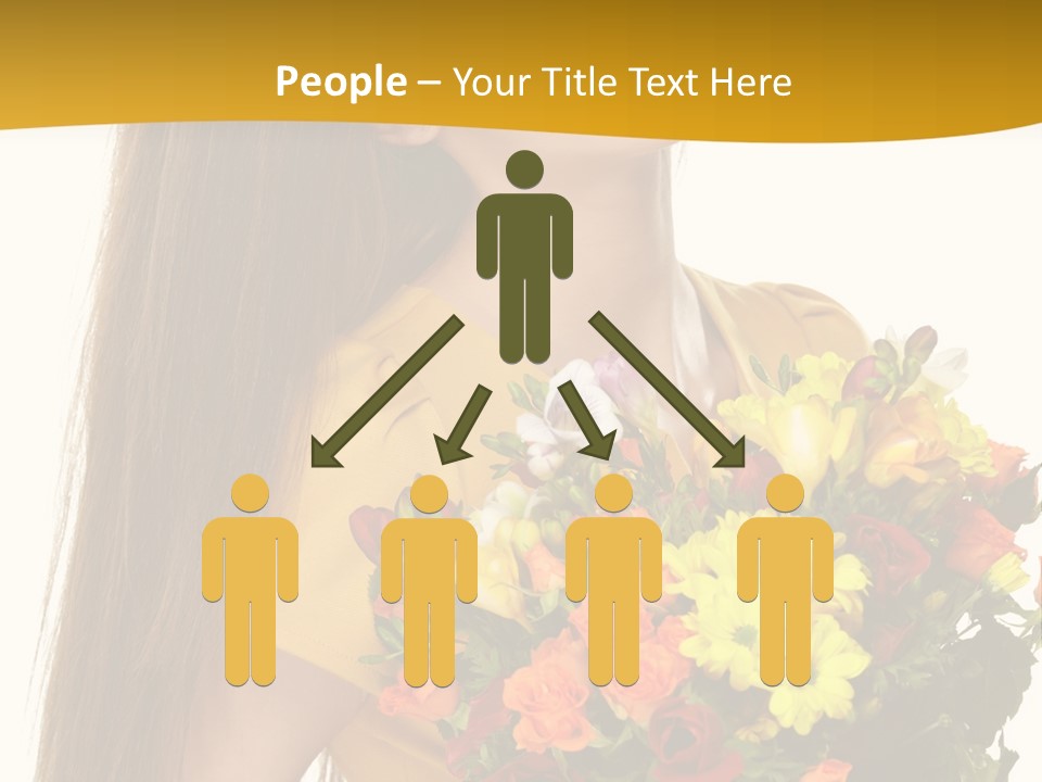 Flora Expression Yellow PowerPoint Template
