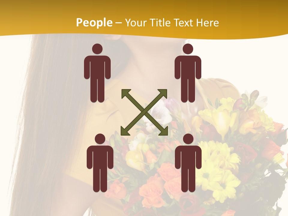 Flora Expression Yellow PowerPoint Template