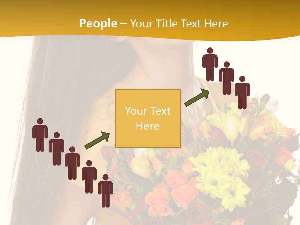 Flora Expression Yellow PowerPoint Template