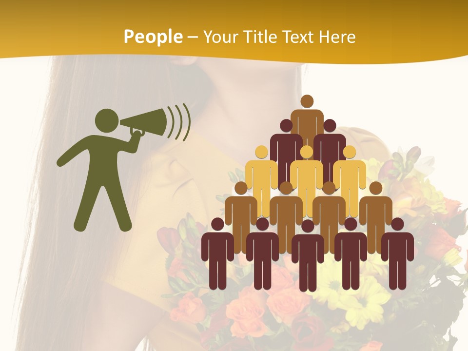 Flora Expression Yellow PowerPoint Template