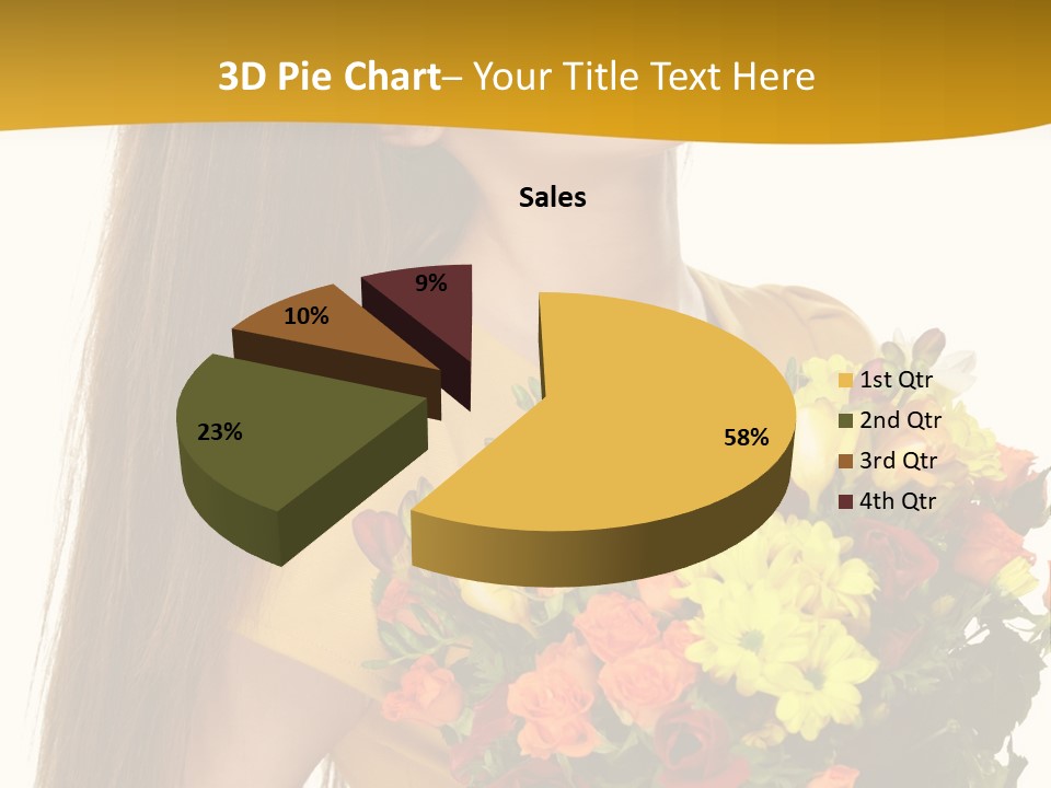 Flora Expression Yellow PowerPoint Template