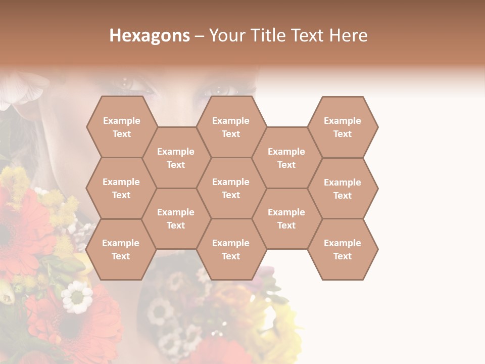 Spring Look Female PowerPoint Template