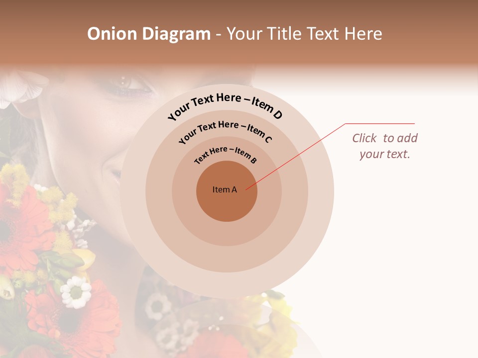 Spring Look Female PowerPoint Template