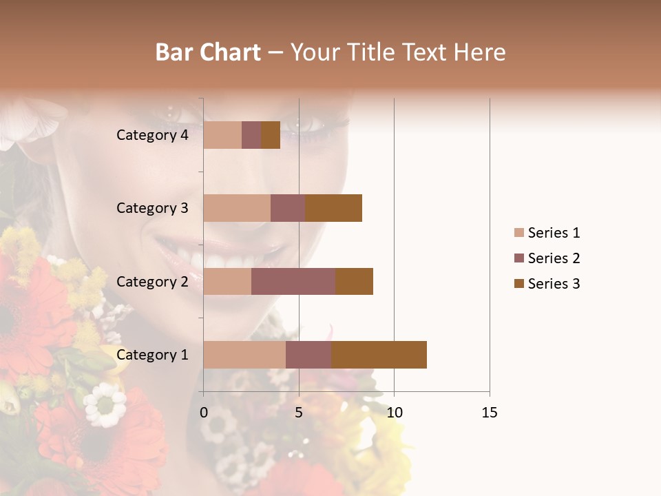 Spring Look Female PowerPoint Template