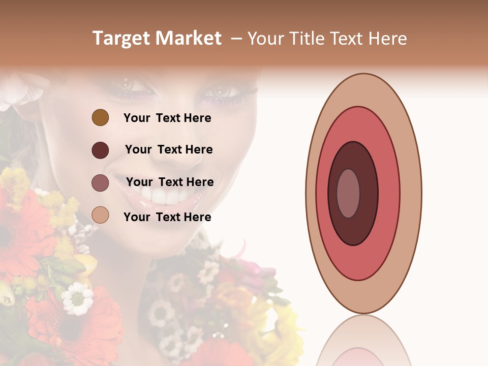 Spring Look Female PowerPoint Template