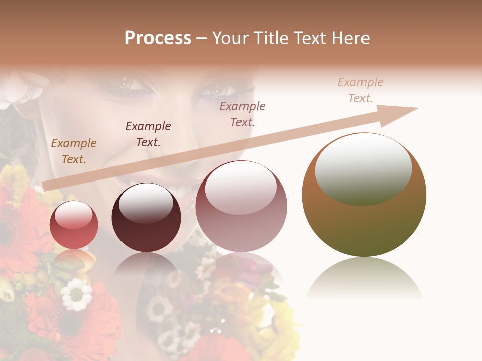 Spring Look Female PowerPoint Template