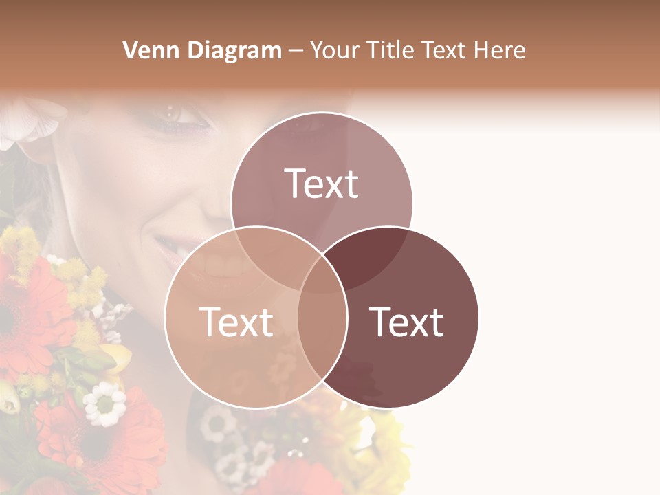 Spring Look Female PowerPoint Template