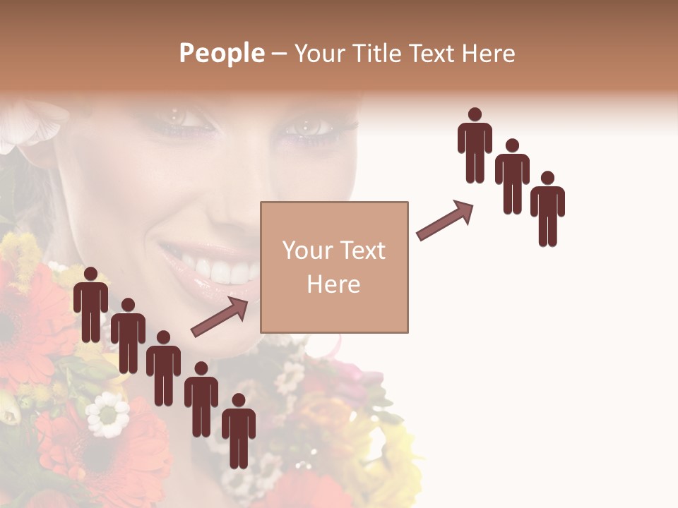 Spring Look Female PowerPoint Template