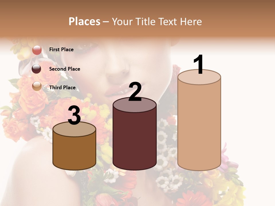 Skincare Closeup Happy PowerPoint Template