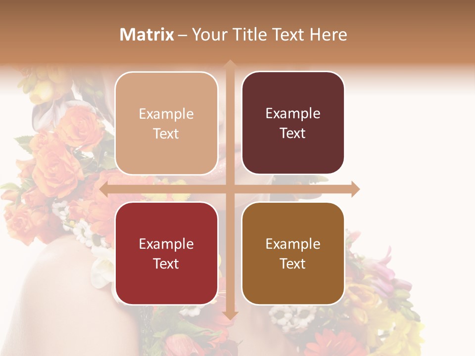 Skincare Closeup Happy PowerPoint Template