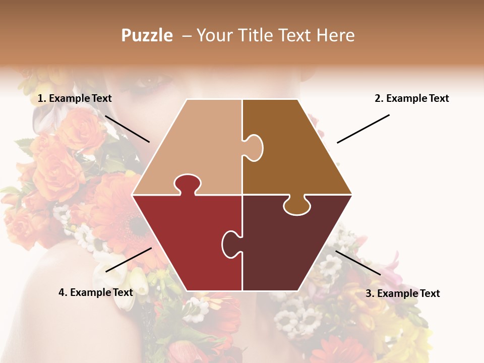 Skincare Closeup Happy PowerPoint Template