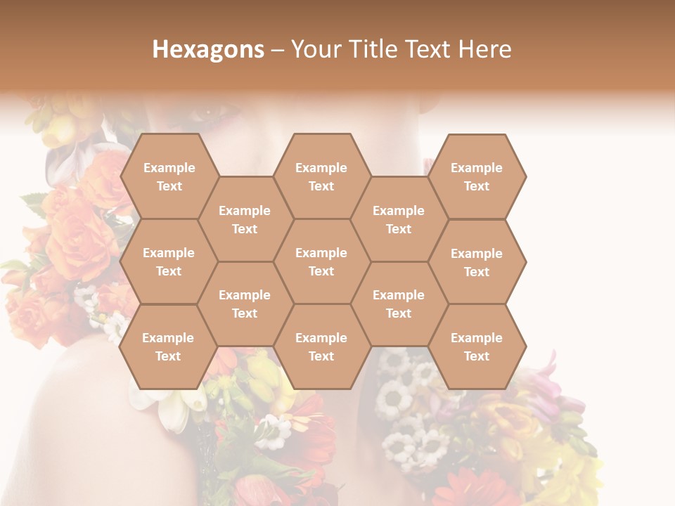 Skincare Closeup Happy PowerPoint Template