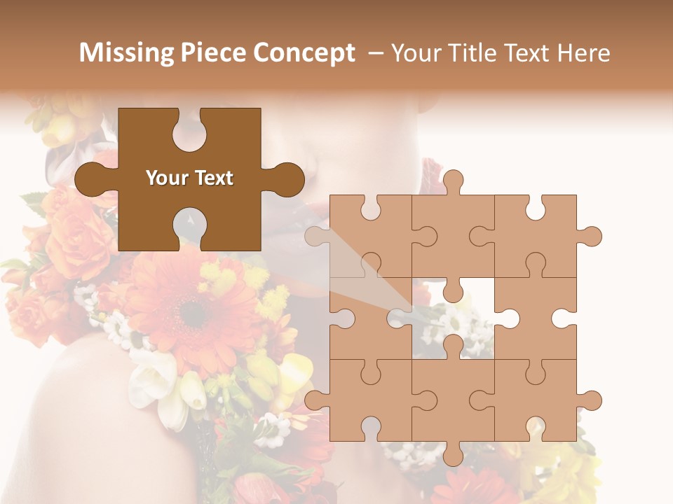 Skincare Closeup Happy PowerPoint Template