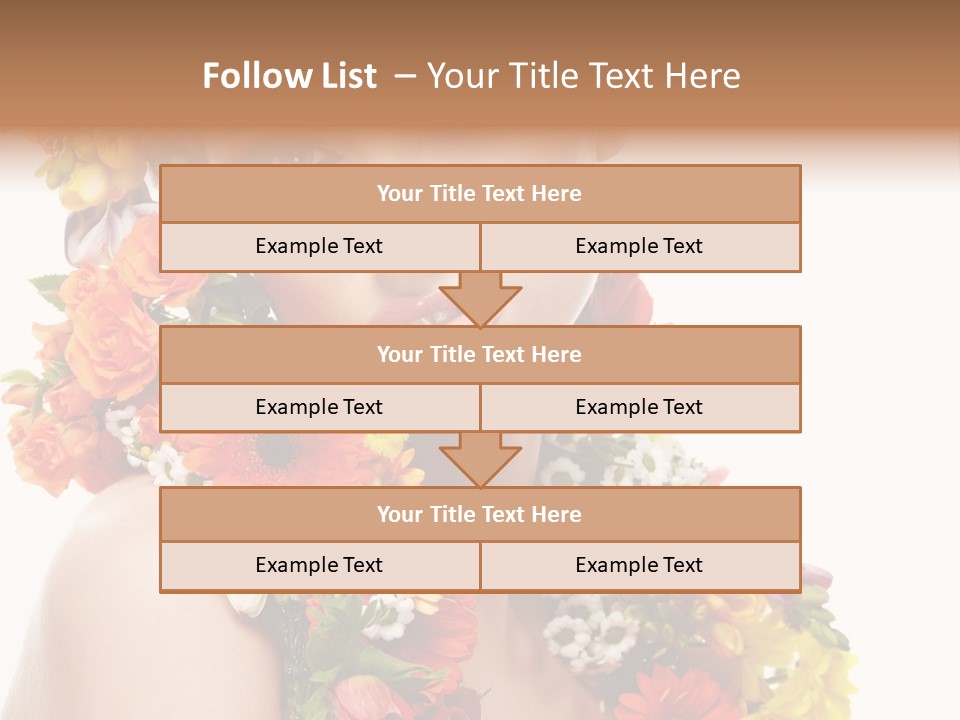 Skincare Closeup Happy PowerPoint Template