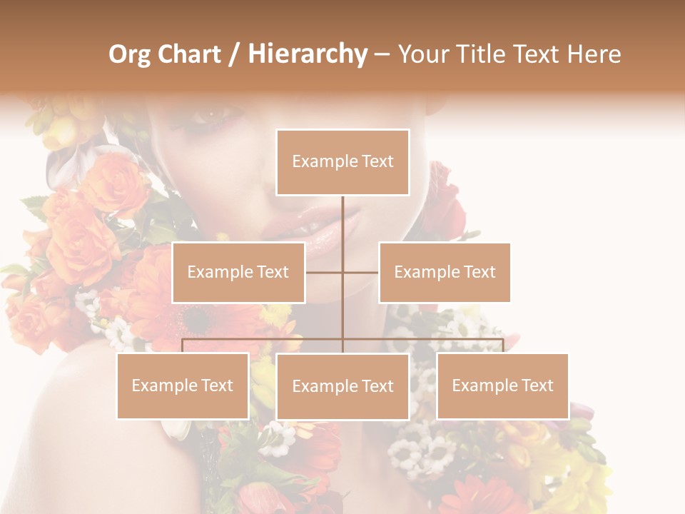 Skincare Closeup Happy PowerPoint Template