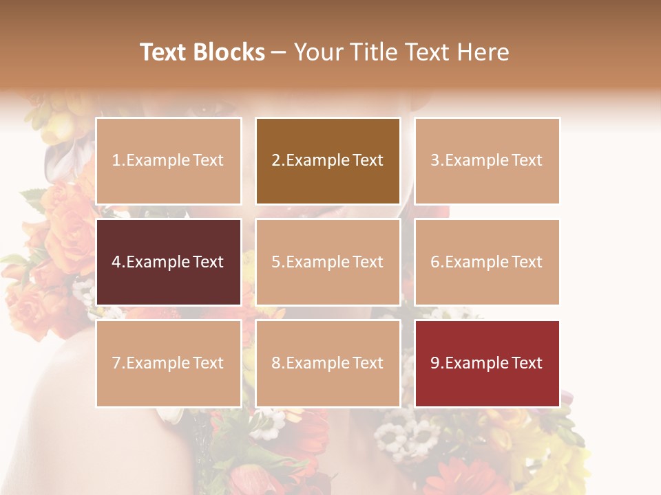 Skincare Closeup Happy PowerPoint Template