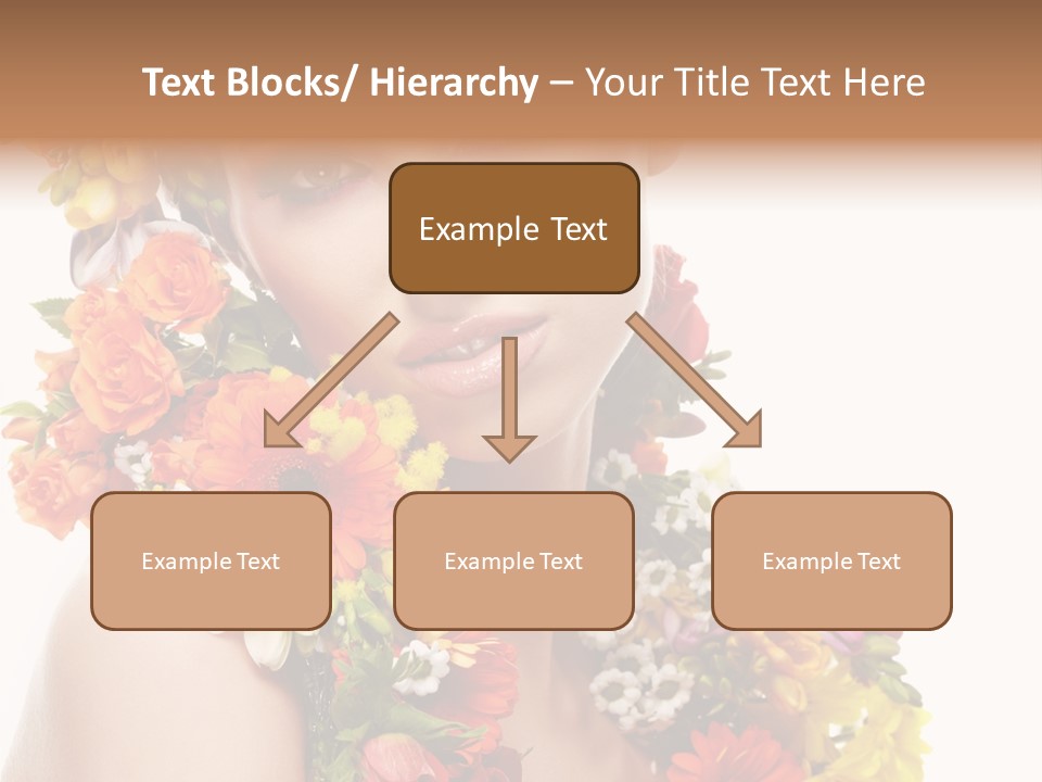 Skincare Closeup Happy PowerPoint Template