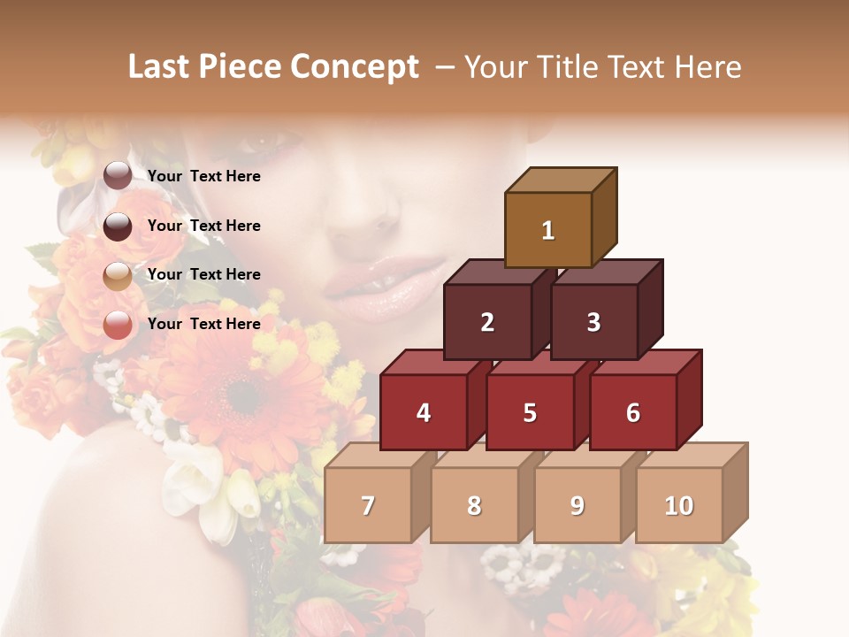 Skincare Closeup Happy PowerPoint Template