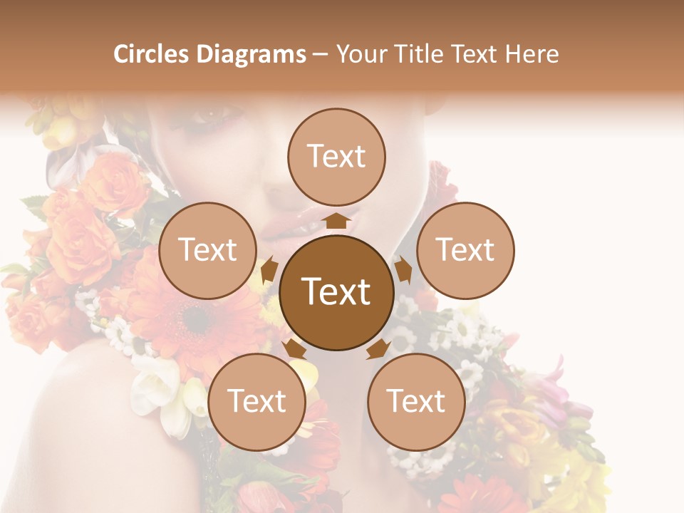 Skincare Closeup Happy PowerPoint Template