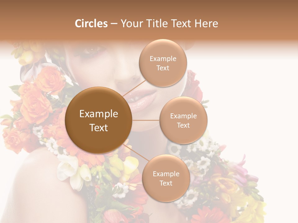 Skincare Closeup Happy PowerPoint Template