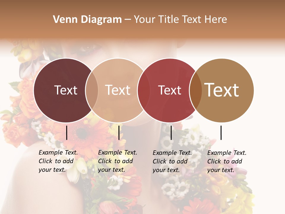 Skincare Closeup Happy PowerPoint Template