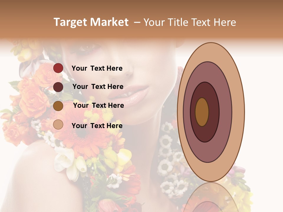 Skincare Closeup Happy PowerPoint Template