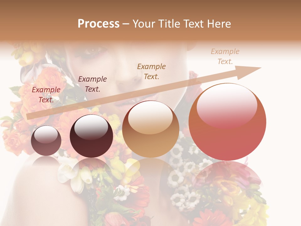 Skincare Closeup Happy PowerPoint Template