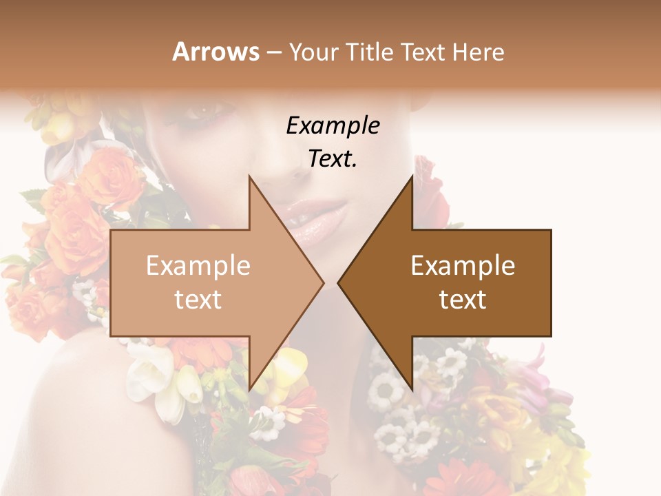 Skincare Closeup Happy PowerPoint Template