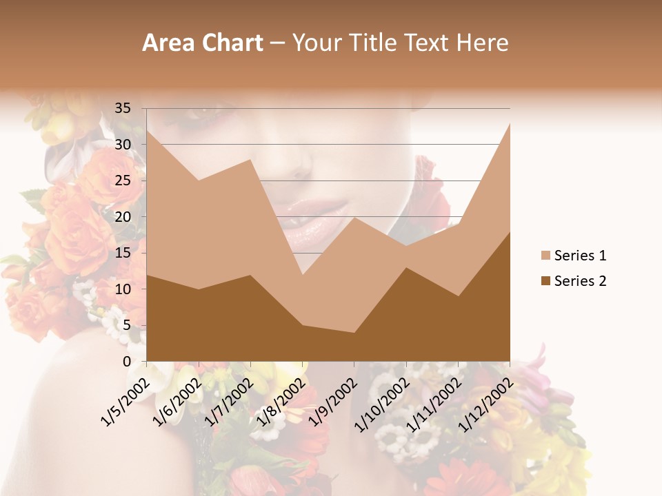 Skincare Closeup Happy PowerPoint Template